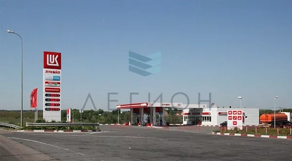 Производство опор освещения для АЗС "Лукойл", г. Ростов-на-Дону