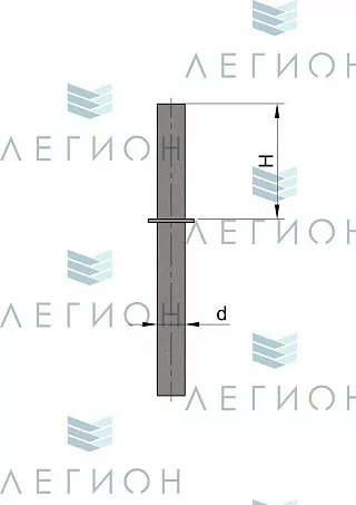 К52-1,0-1-5 кронштейн однорожковый